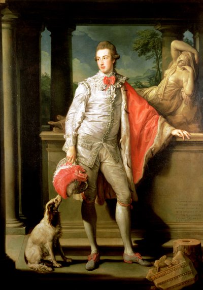 Thomas William Coke, later 1st Earl of Leicester (of the Second Creation) by Pompeo Girolamo Batoni